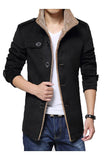 Men Casual Slim Fit Jacket