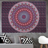 Wall Hanging Hippie Elephant Mandala Bedspread Ethnic Throw Art, Multifunctional