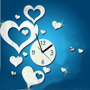 DIY Clock Wall Sticker Home Decoration, Removable
