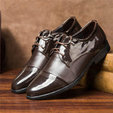 Merkmak Genuine Leather Men Shoes