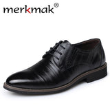 Merkmak Genuine Leather Mens Shoes