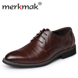 Merkmak Genuine Leather Mens Shoes