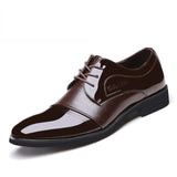 Merkmak Oxfords Leather Men Shoes