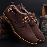 Merkmak Genuine Leather Men's Business Shoes