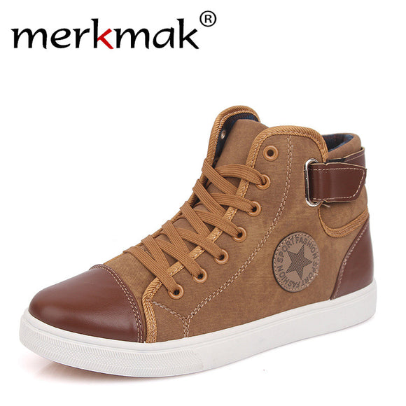 Fashion High Top Men Ankle Boots