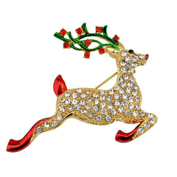 Christmas tree brooch