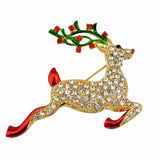Christmas tree brooch