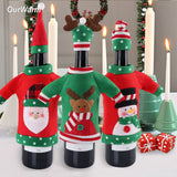 Christmas Wine Bottle Cover