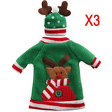 Christmas Wine Bottle Cover