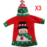 Christmas Wine Bottle Cover