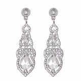 Crystal Wedding Earrings for Women