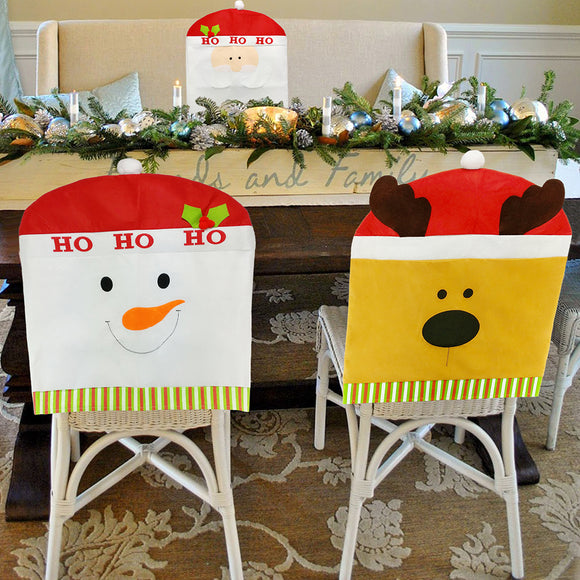 Christmas Chair Cover  55 x 50 cm