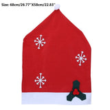 Christmas Chair Cover  55 x 50 cm