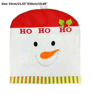 Christmas Chair Cover  55 x 50 cm