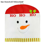 Christmas Chair Cover  55 x 50 cm